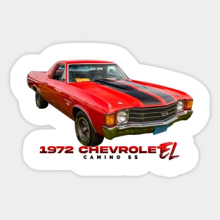 1972 Chevrolet El Camino SS Sticker